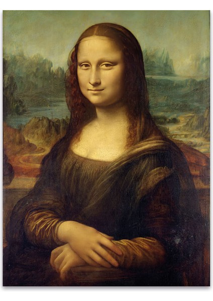 “da Vinci’nin Ölümsüz Mona Lisa’sı” Klasik Mona Lisa Tablosu modelleri