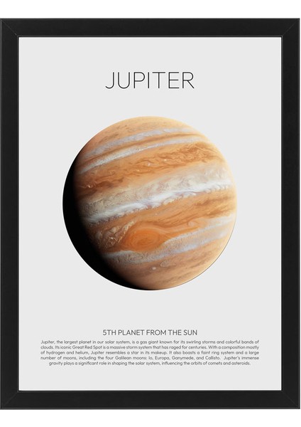 “5. Gezegen: Jüpiter’in Gizemli Dünyası” Modern Jüpiter Tablosu