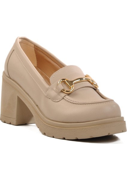 Bej Topuklu Kadın Casual Ayakkabı 572401 Z modelleri