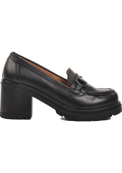 Siyah Topuklu Kadın Casual Ayakkabı 572401 Z