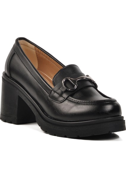 Siyah Topuklu Kadın Casual Ayakkabı 572401 Z modelleri