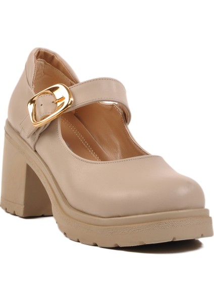 Bej Topuklu Kadın Casual Ayakkabı 572403 Z modelleri