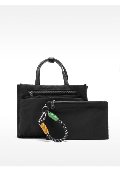 Teknik Kumaş Tote Çanta S