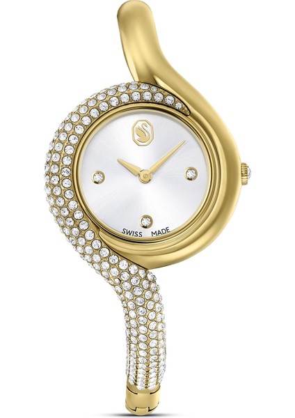 5708030 Swarovski Kol Saati Dextera Asym:mb Pgo/wht/pgo
