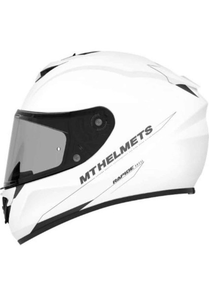 Rapide Solid A0 Matt Full Face Motosiklet Kaskı