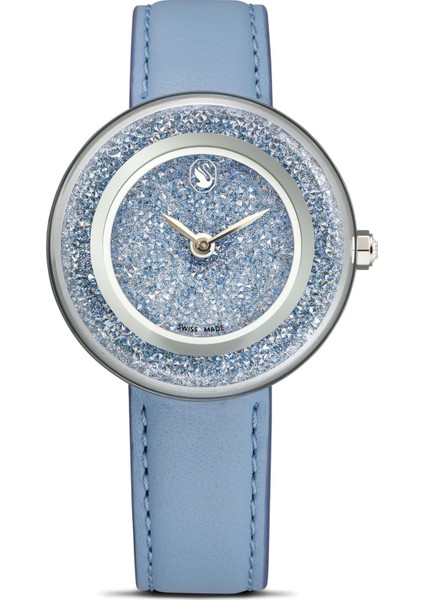 5681733 Swarovski Kol Saati Crystallıne Lustre:ls Blue/blue/sts