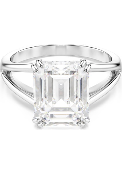 5717879 Swarovski Yüzük Re Stılla:rıng Octagon Whıte/rhs 50