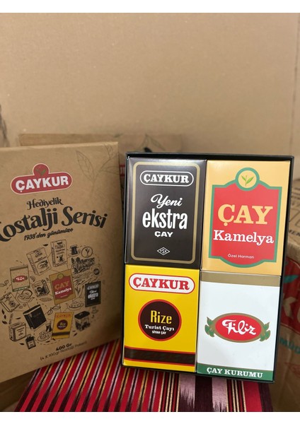 Hediyelik Çay Nostalji Serisi 400 Gr. fiyatları