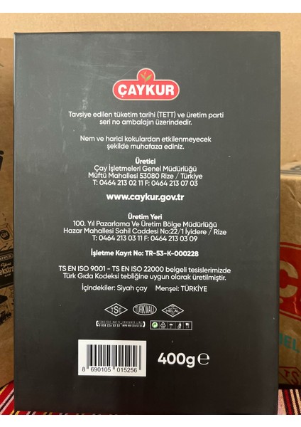 Hediyelik Çay Nostalji Serisi 400 Gr. modelleri