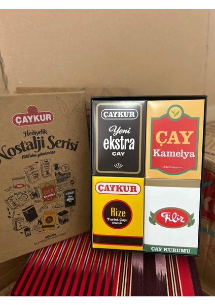Hediyelik Çay Nostalji Serisi 400 Gr. fırsatları