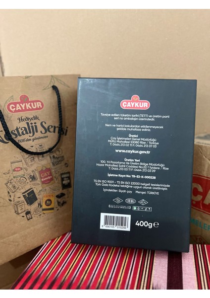 Hediyelik Çay Nostalji Serisi 400 Gr. indirimleri