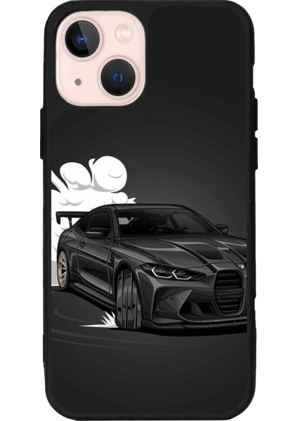 Apple iPhone 14 Mat Siyah Kılıf – Yumuşak Silikon, Koruyucu, Şok emici kapak