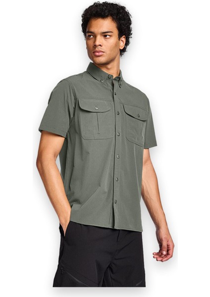 25Y-1053 Outdoor Kısa Kol Gömlek Erkek Gömlek