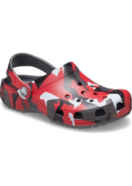211171 Classic Geo Camo Clog K Çocuk Terlik