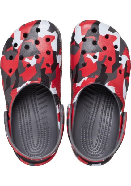 211171 Classic Geo Camo Clog K Çocuk Terlik