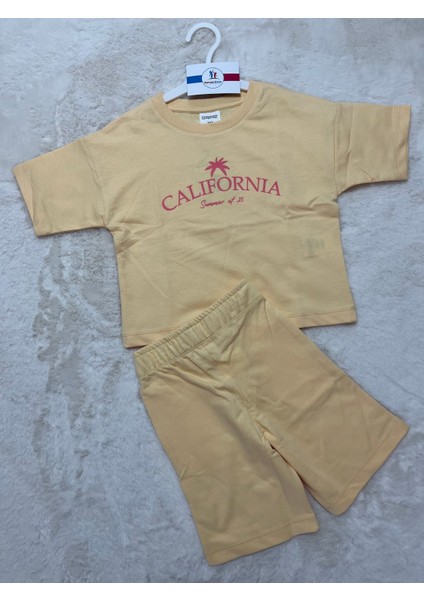 Californıa Şortku Ikili Kız Takım