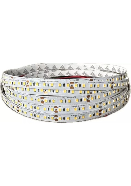 Samsung Çipli 120 Ledli 12 Volt Iç Mekan Şerit LED (10 Metre Paket + Beyaz Işık)