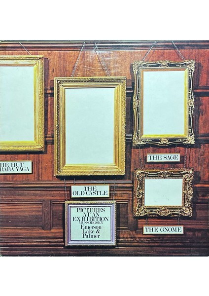 Emerson Lake Palmer Pictures At An Exhibition Lp Plak