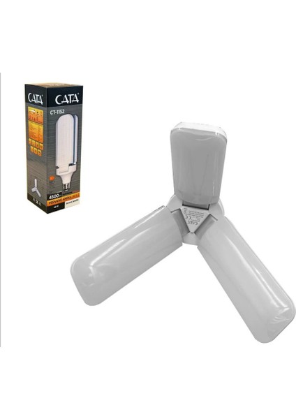 42W Beyaz Pervane LED Ampul
