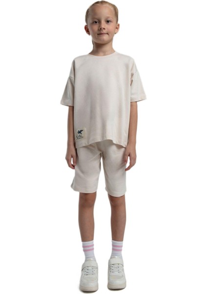 Rolypoly Kız Çocuk Bej Pijama Takım 3592-G