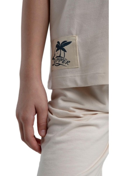 Rolypoly Kız Çocuk Bej Pijama Takım 3592-G modelleri