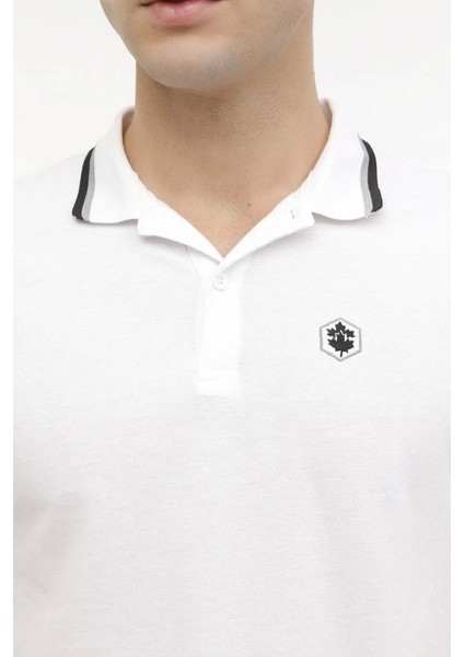 A10153338608010 4m M-Bsc Polo 12BS45 4fx Beyaz Erkek Polo T-Shırt fırsatları