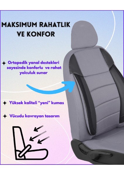 Her Araca Uyumlu Oto Koltuk Kılıfı Seti Tam Takım Cover G Model modelleri
