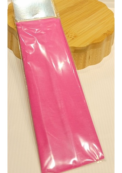 Pembe Lüks Sportif Elastik Saç Bandana