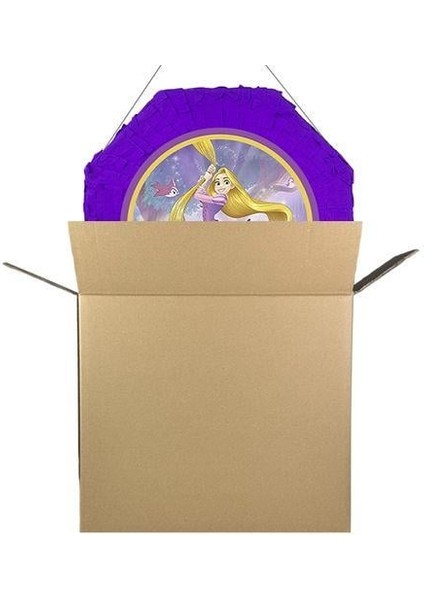 Rapunzel Pinyata Mor 42 cm + Sopası fiyatları