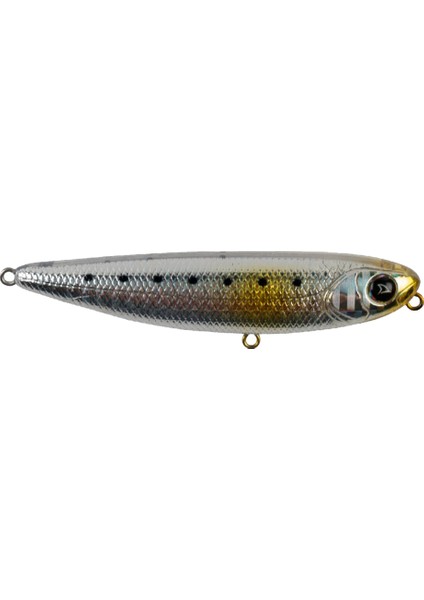 Baskın 9 cm 12 gr Su Üstü Maket Yem #renk:silver Sardine