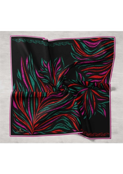 Tivil Ipek Eşarp IST11432-77 Siyah, Pembe, Kırmızı, Yeşil modelleri