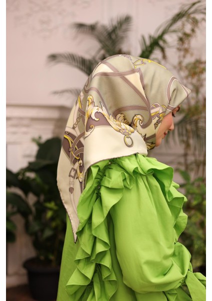 Tivil Ipek Eşarp IST11436-23 Somon, Pembe, Eflatun, Krem