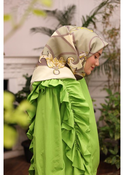 Tivil Ipek Eşarp IST11436-23 Somon, Pembe, Eflatun, Krem modelleri