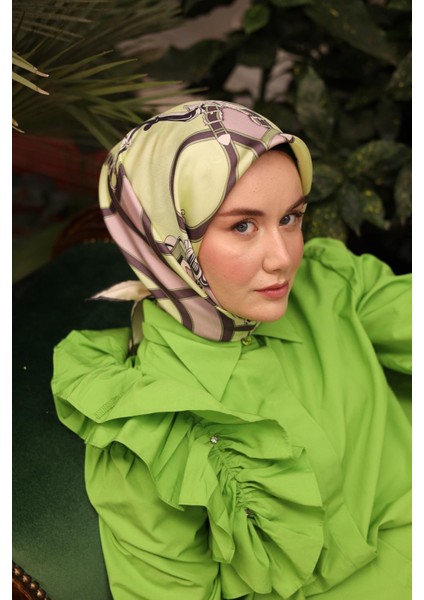 Tivil Ipek Eşarp IST11436-19 Beyaz Karışık Desen fırsatları