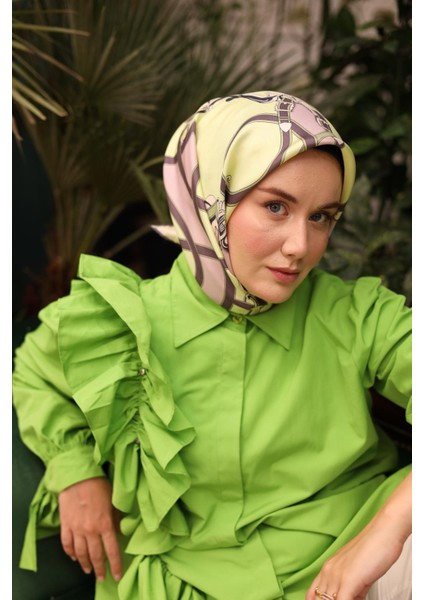 Tivil Ipek Eşarp IST11436-19 Beyaz Karışık Desen indirimleri