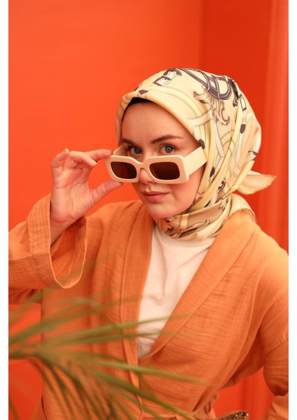 Tivil Ipek Eşarp IST11436-21 Yeşil Karışık Desen fiyatları