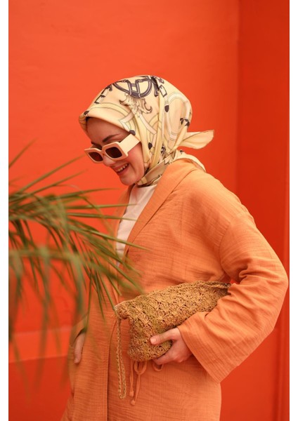 Tivil Ipek Eşarp IST11436-21 Yeşil Karışık Desen indirimleri