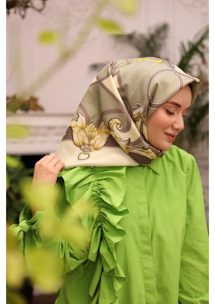 Tivil Ipek Eşarp IST11436-23 Somon, Pembe, Eflatun, Krem fırsatları