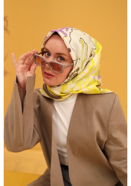 Tivil Ipek Eşarp IST11437-12 Yeşil Karışık Desen fiyatları