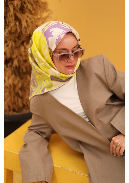 Tivil Ipek Eşarp IST11437-12 Yeşil Karışık Desen indirimleri