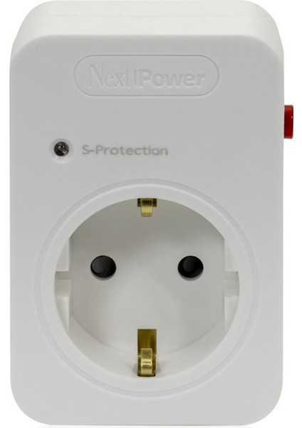 Power NP720J Şok Akım Korumalı Tekli Priz