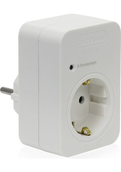 Power NP720J Şok Akım Korumalı Tekli Priz