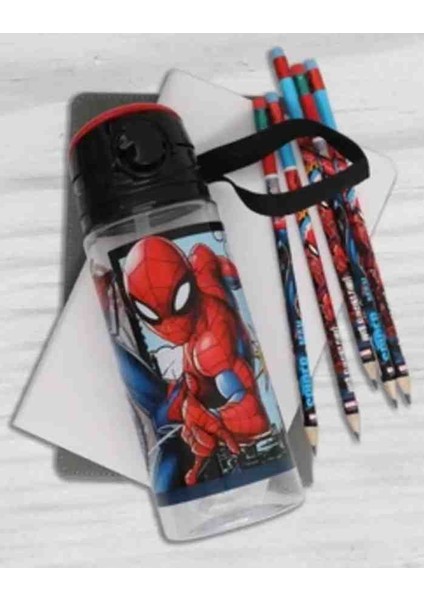 Ottonya Spiderman Çekçekli Anaokul Çantası , Lisanslı Suluk Matara Hediye indirimleri