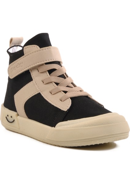 Siyah Cırtlı Çocuk Spor Ayakkabı 7465 P modelleri