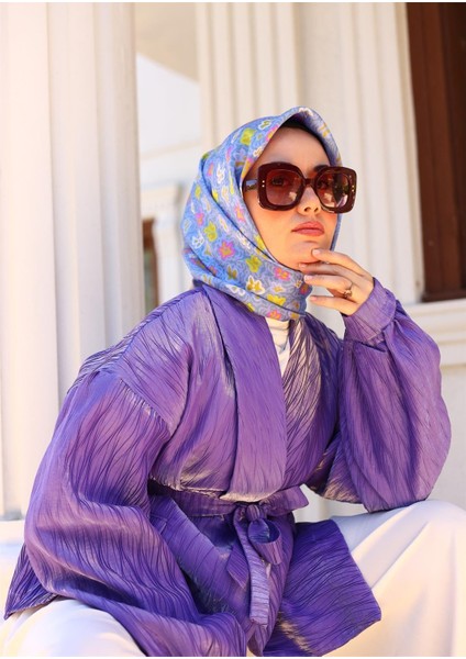 Tivil Ipek Eşarp IST11428-11 Bebek Mavi, Çelik Mavi, Pembe, Asit indirimleri