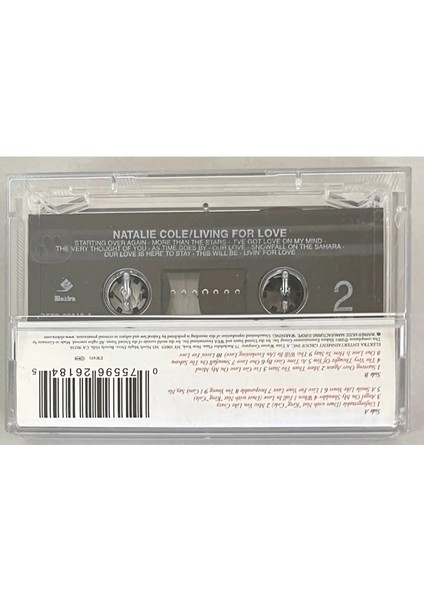 Natalie Cole Love Songs Kaset (Orjinal Dönem Baskı) fiyatları