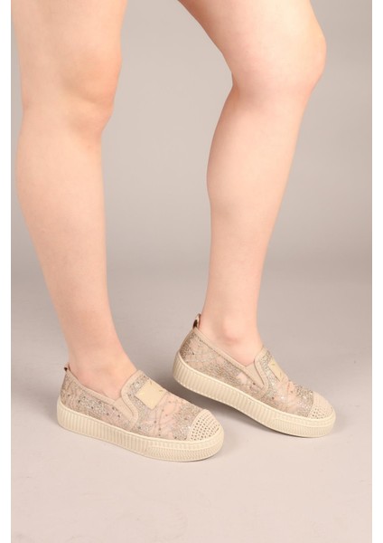 Flora Dantel Espadril Bej fiyatları