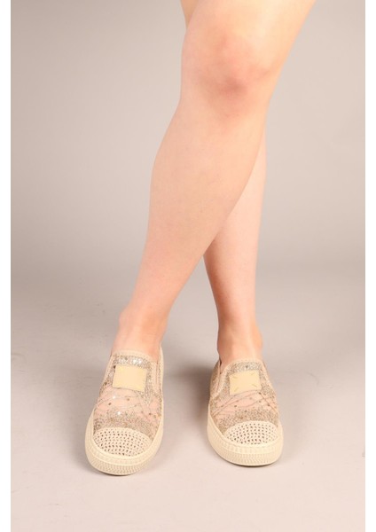 Flora Dantel Espadril Bej modelleri