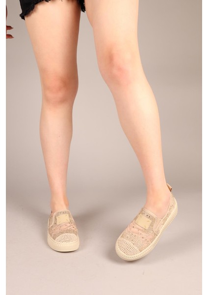 Flora Dantel Espadril Bej fırsatları