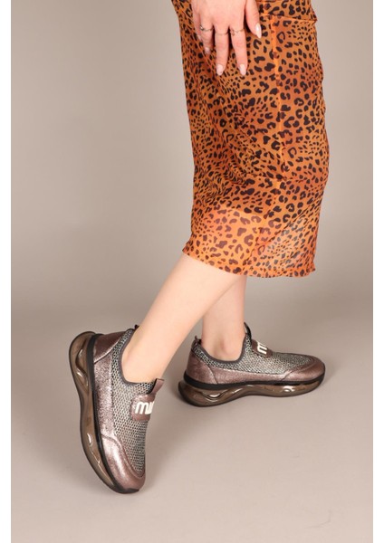 Agnes File Sneakers Platin indirimleri